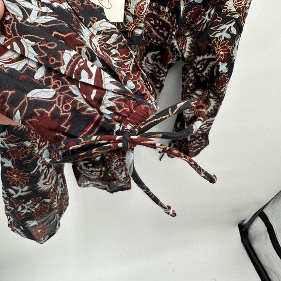 CLEOBELLA NWT Evereve Jillian Organic Cotton Long Sleeve Blouse // XS - Picture 11 of 14